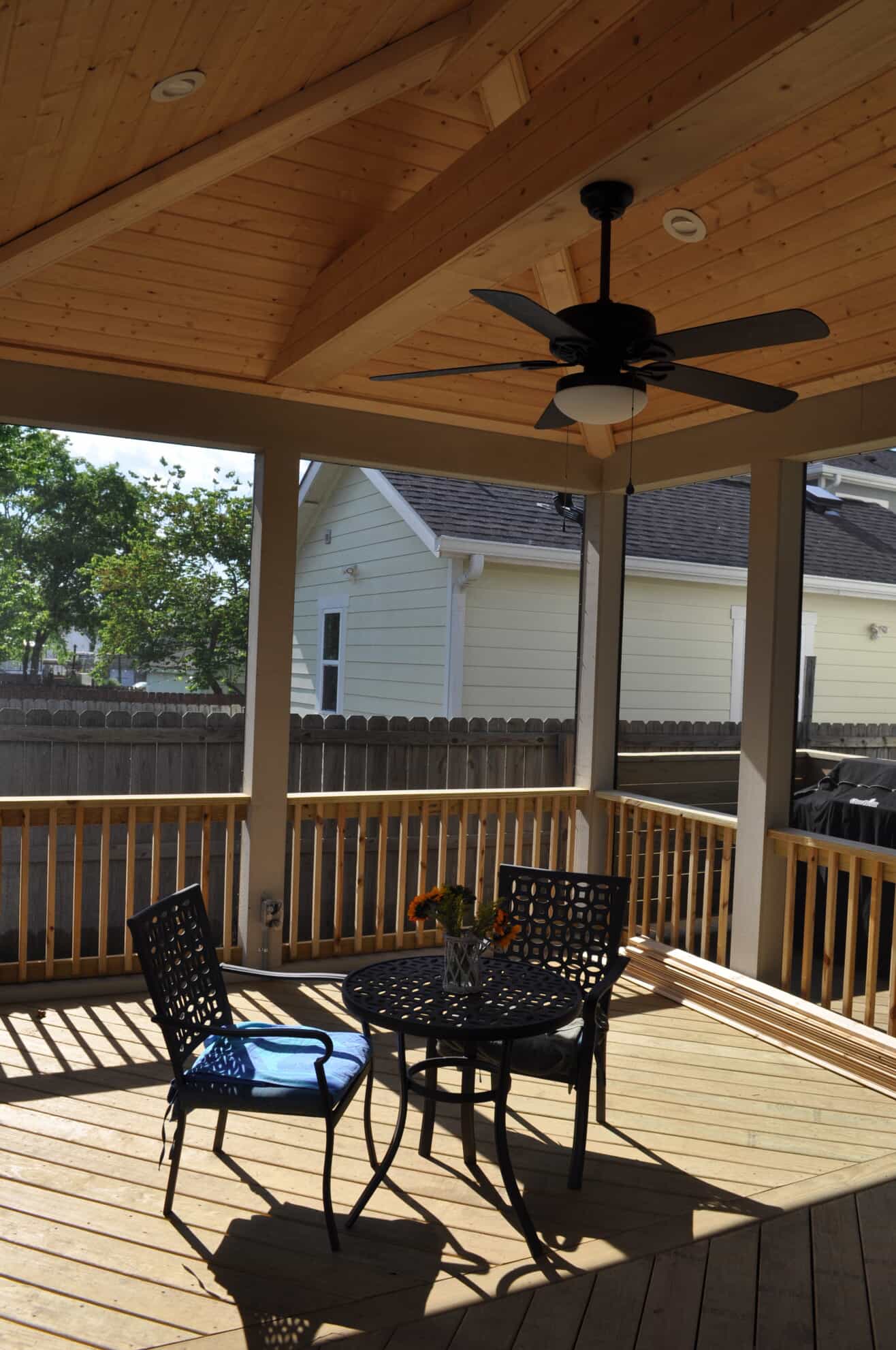 Interior Details Nashville Screened Porch